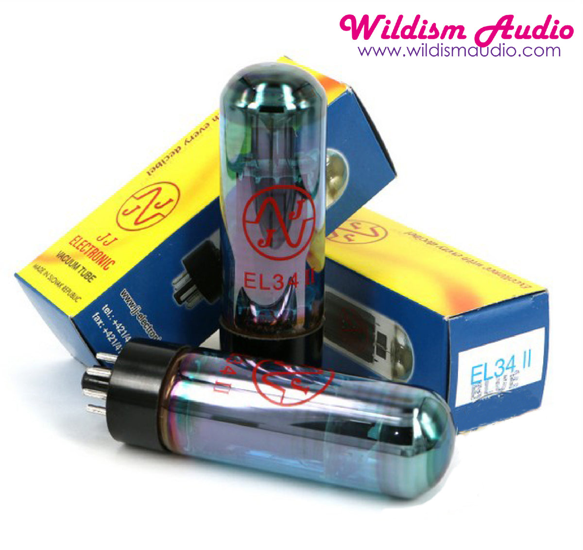JJ electronic 真空管　E34L BLUE JJ E34L Blue (6CA7/EL34) /MP JJエレクトロニック 出力管