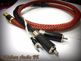 Xsymphony Classic 501i Litz Pure Silver Phono Cable DIN to RCA