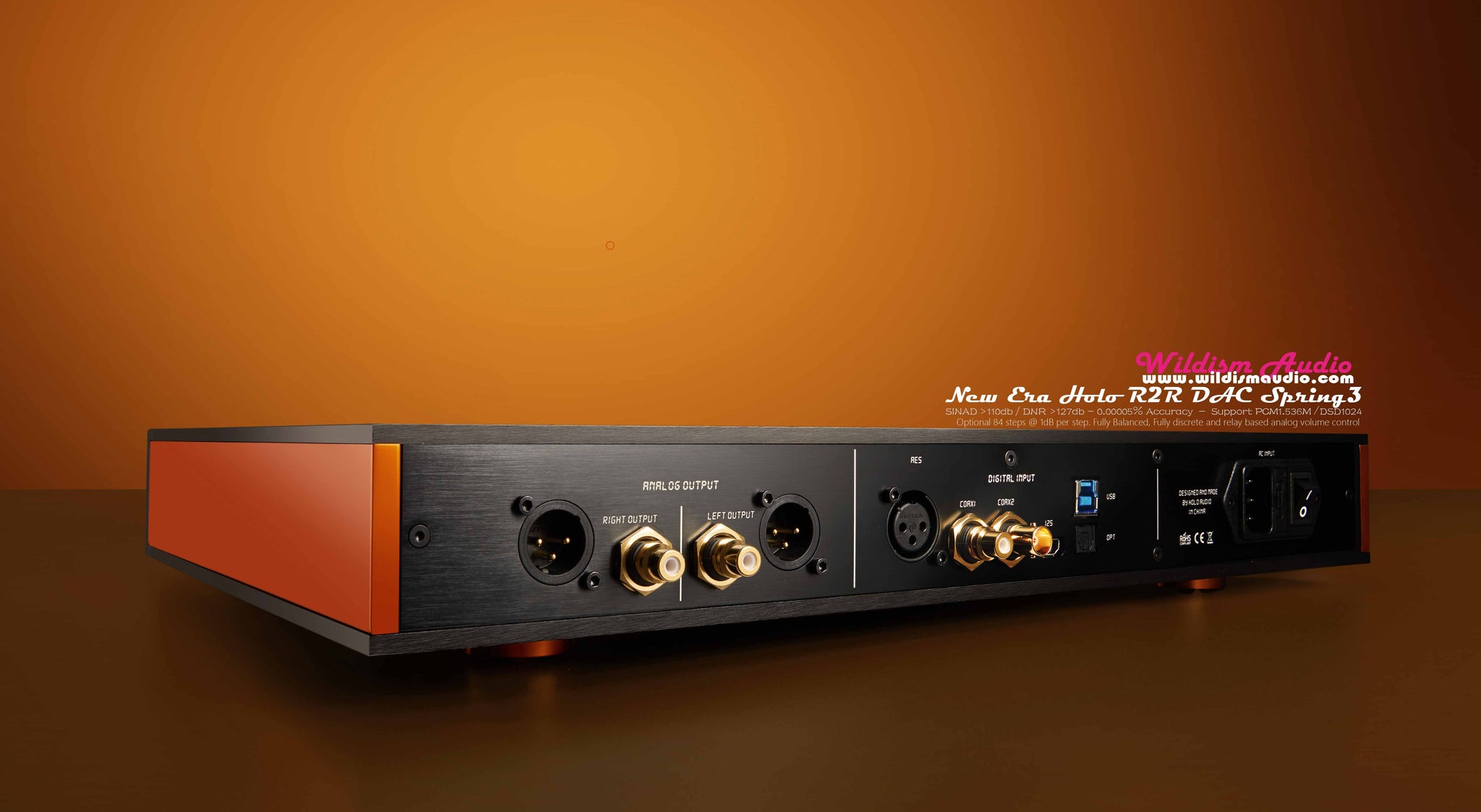 Holo Audio New Era Spring 3 R2R DAC +PLL System ~SINAD>110db / DNR>127 –  Wildism Audio HK